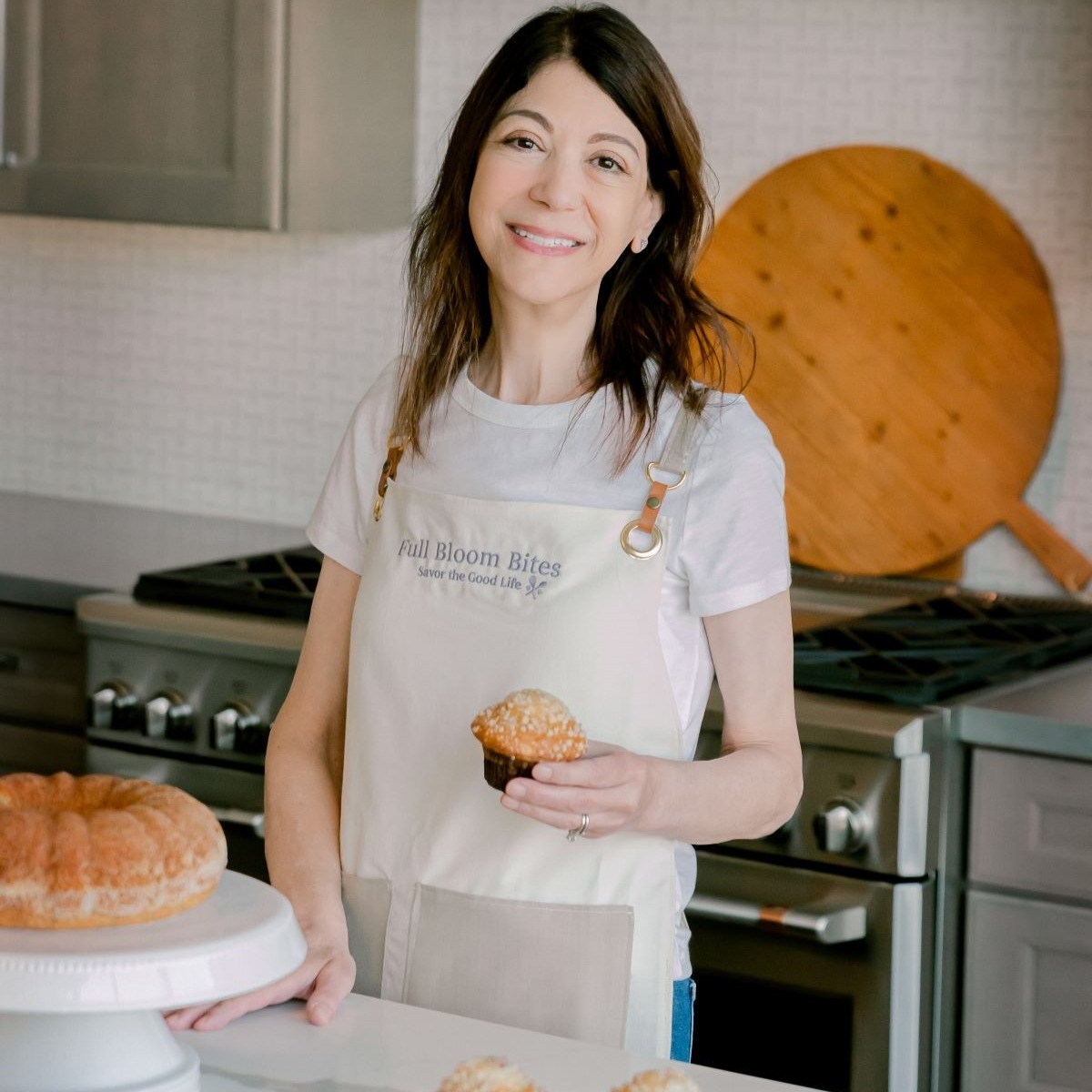 Hi, I’m Samantha—newish to the kitchen but full of heart. I’m a rustic baker and semi-scratch cook for two, savoring the good life one recipe at a time. Full Bloom Bites is where I’ll share family traditions, inspired recipes, and everyday kitchen joys- and yes, even the blunders. Follow along and taste the journey.

#FullBloomBites #SavorTheGoodLife #SmallKitchenBigHeart #RusticBaker #RecipesForTwo