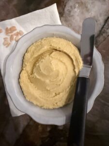 Frangipane in a Decorative Bowl for Baking Recipes