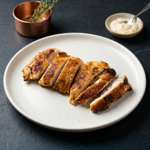 Sliced Honey Air Fryer Chicken Thighs Recipe