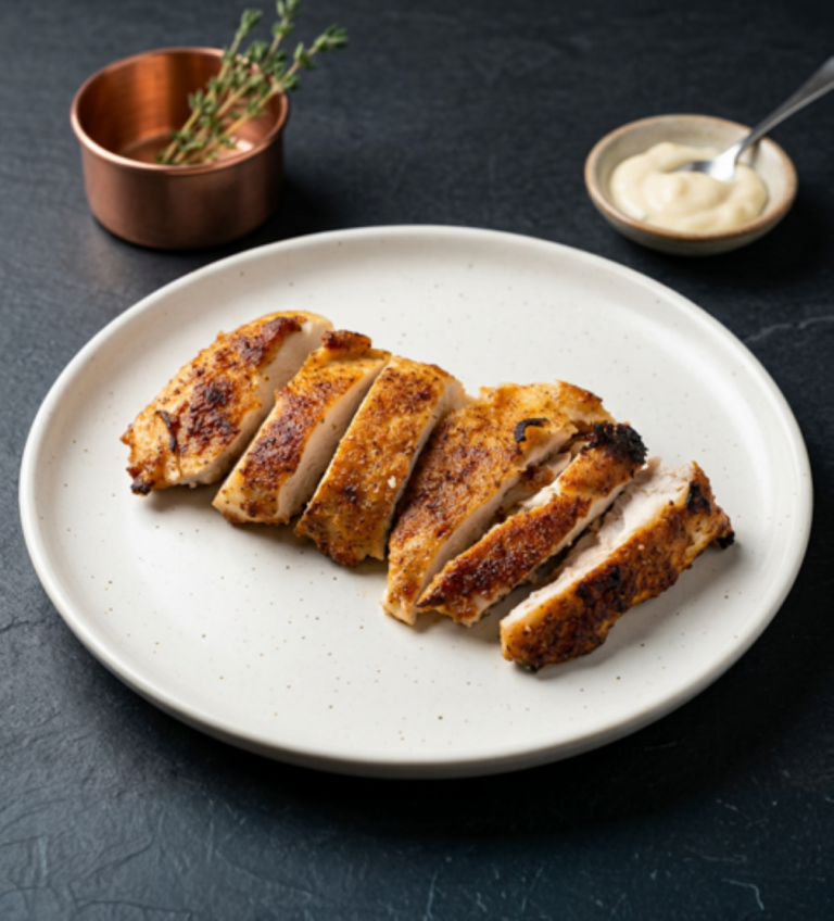 Sliced Honey Air Fryer Chicken Thighs Recipe